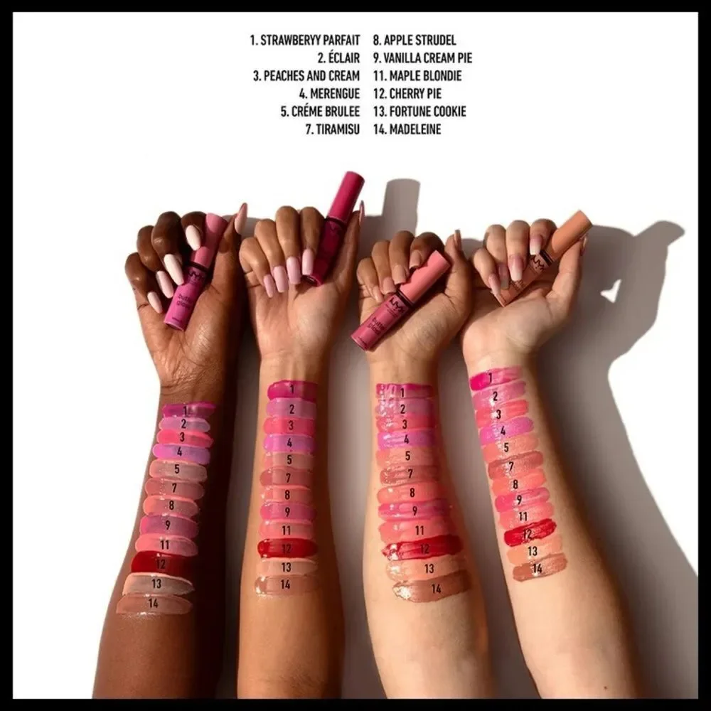 5/$25💜 NYX Butter Gloss Creamy Lip Gloss in Creme Brulee